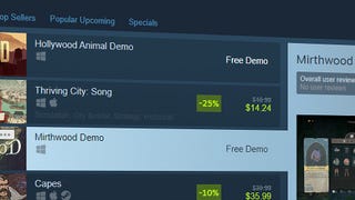 Steam demo overhaul includes standalone store pages, user reviews and wishlist notifications